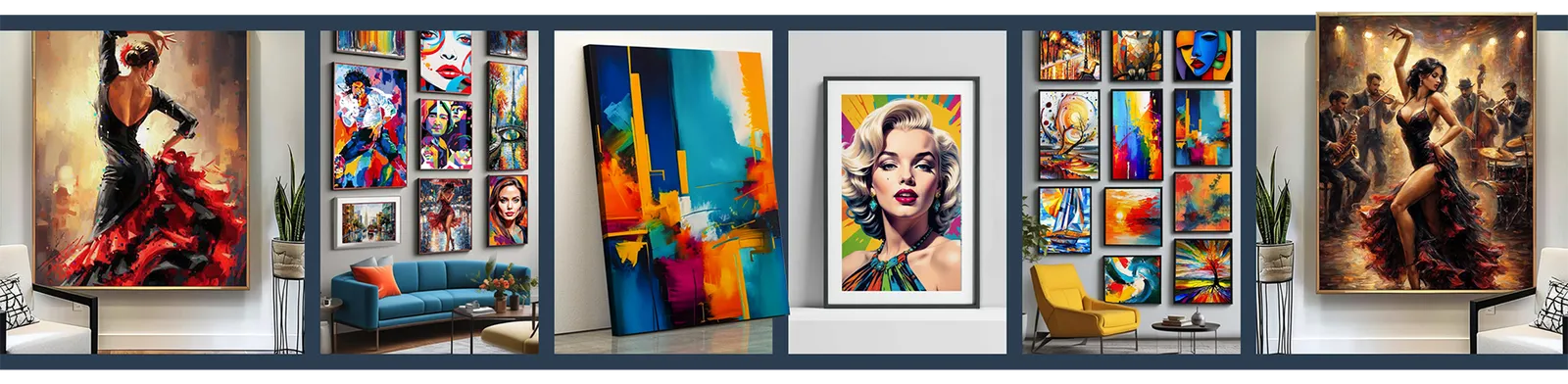 Varios tamaños y estilos